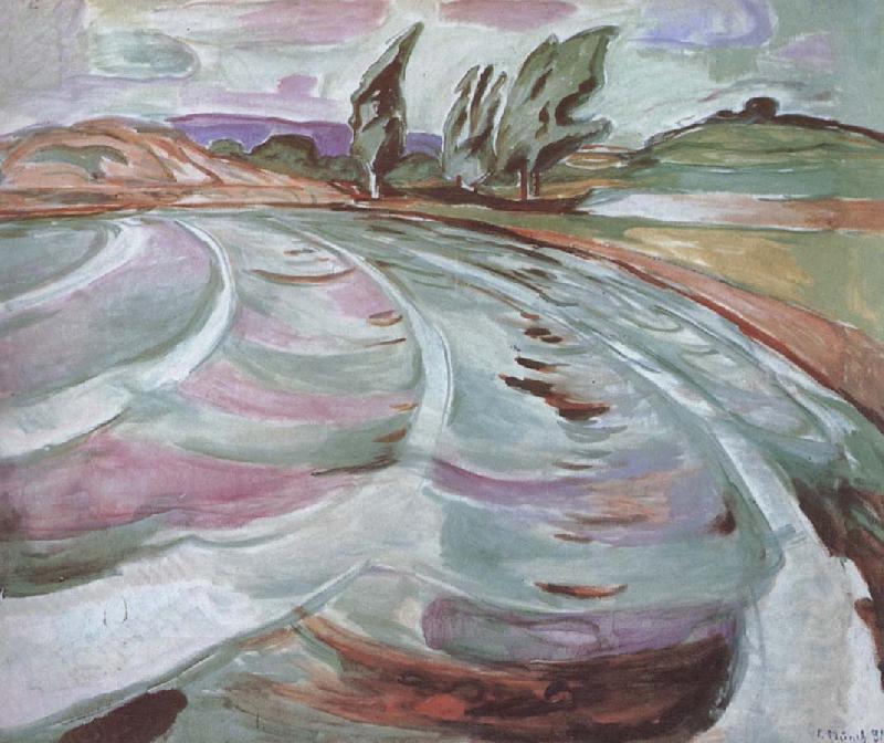 Edvard Munch Landscape China oil painting art